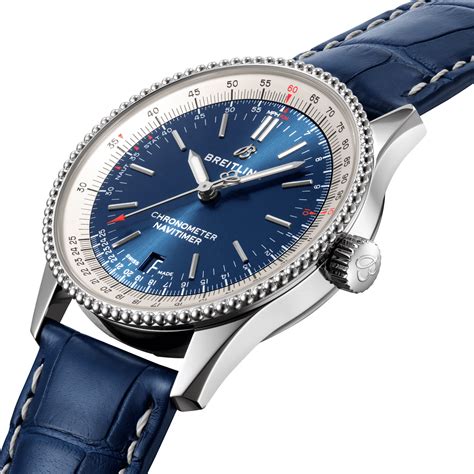 breitling navitimer 38 blue|breitling navitimer service cost.